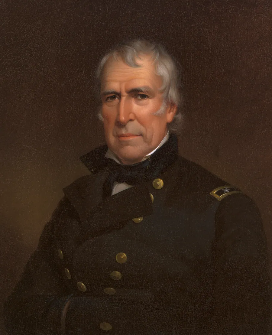 Zachary Taylor by James Reid Lambdin, 10 May 1807 - 31 Jan 1889