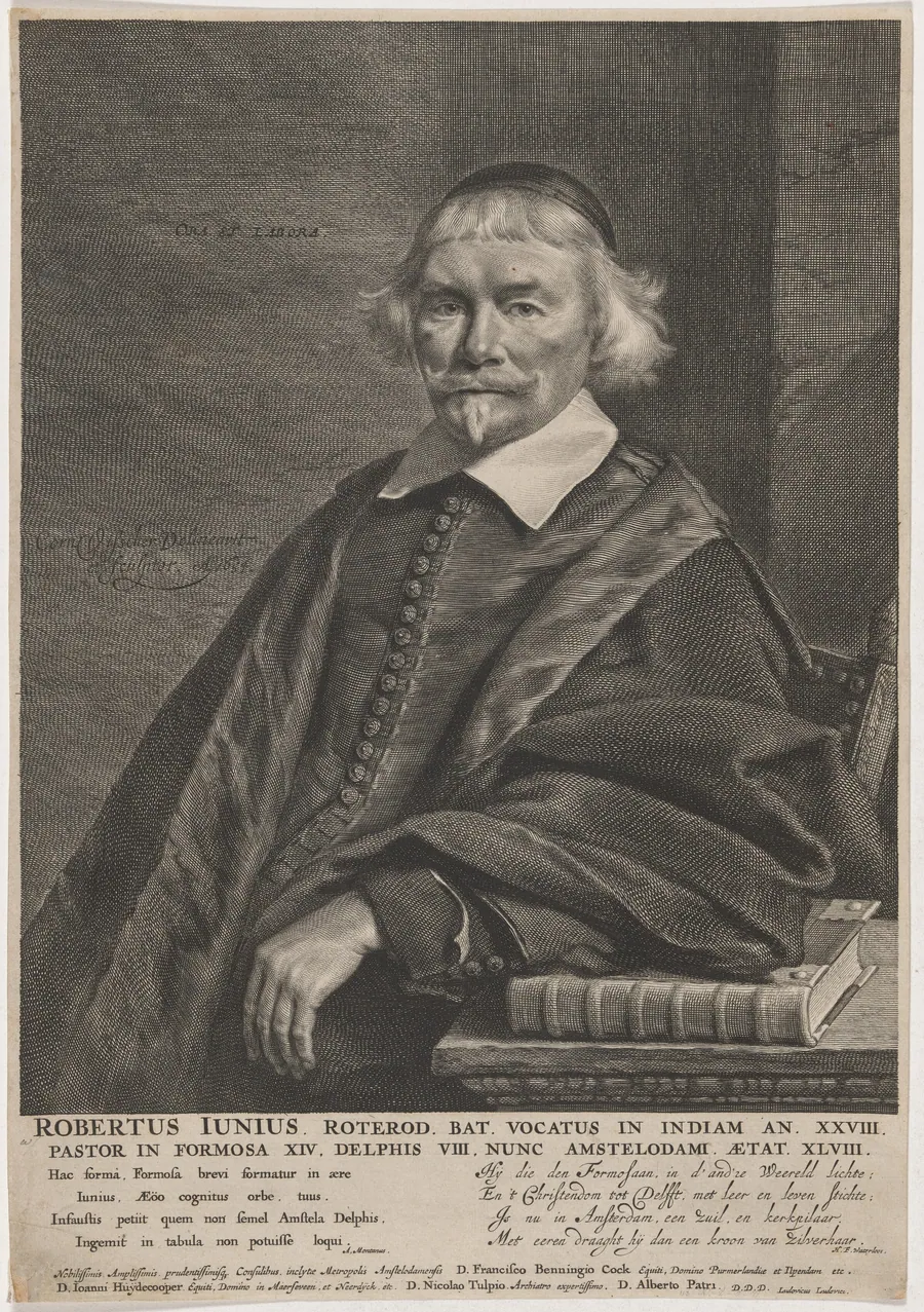 Robert Junius by Cornelis Visscher
