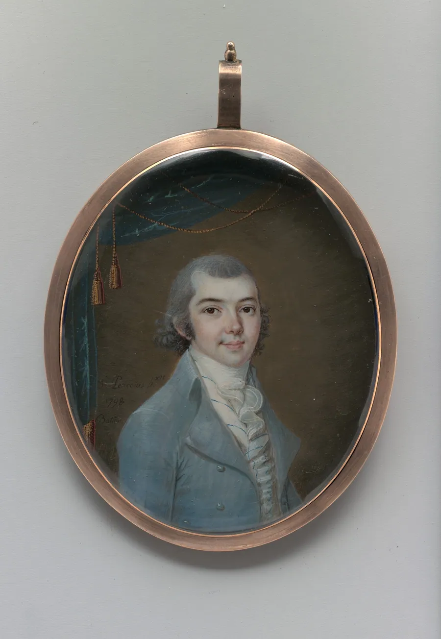 Portrait of a Gentleman by Philippe Abraham Peticolas
