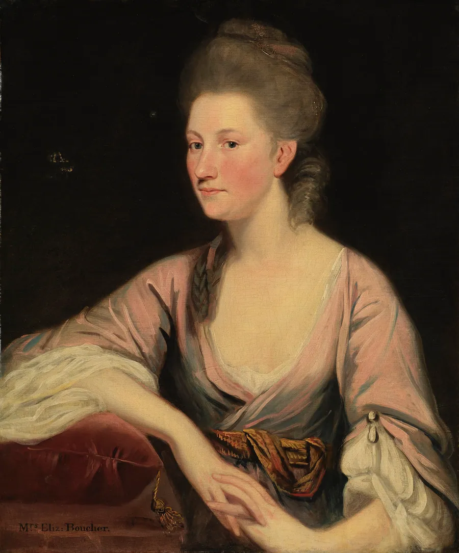 Portrait of Mrs. Elizabeth Boucher by Unidentified (British)