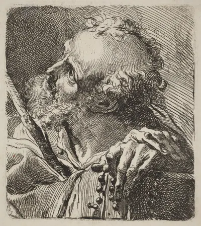 Bust of a Saint