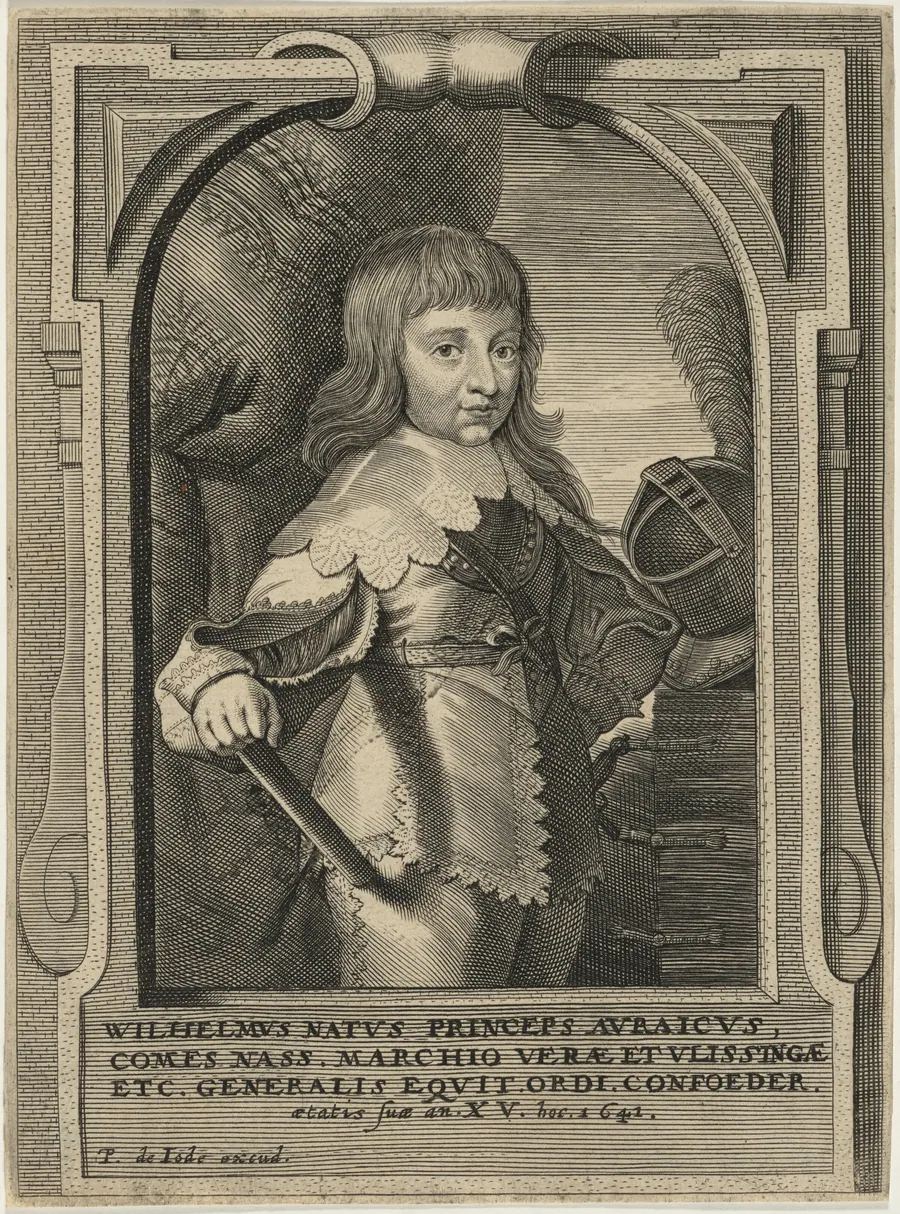 William II of Orange by Pieter de Jode II