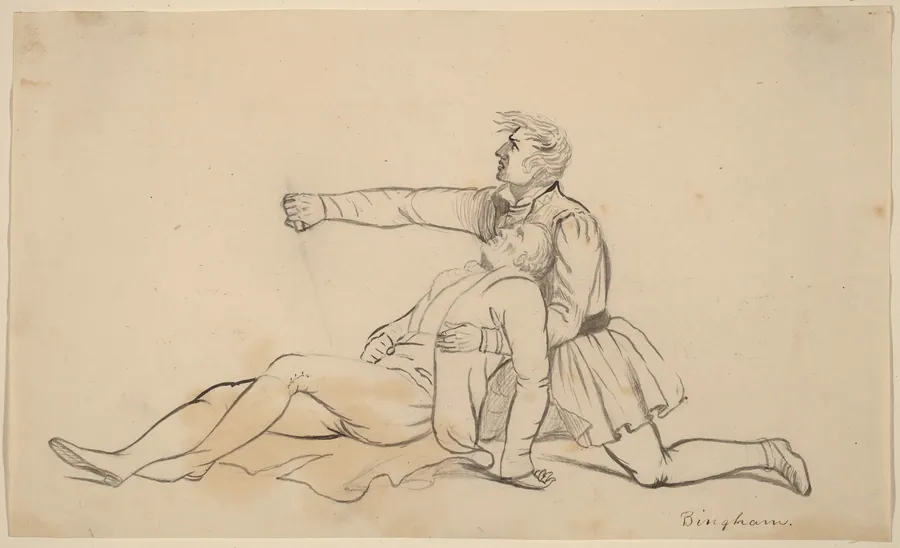 The Death of General Warren by George Caleb Bingham