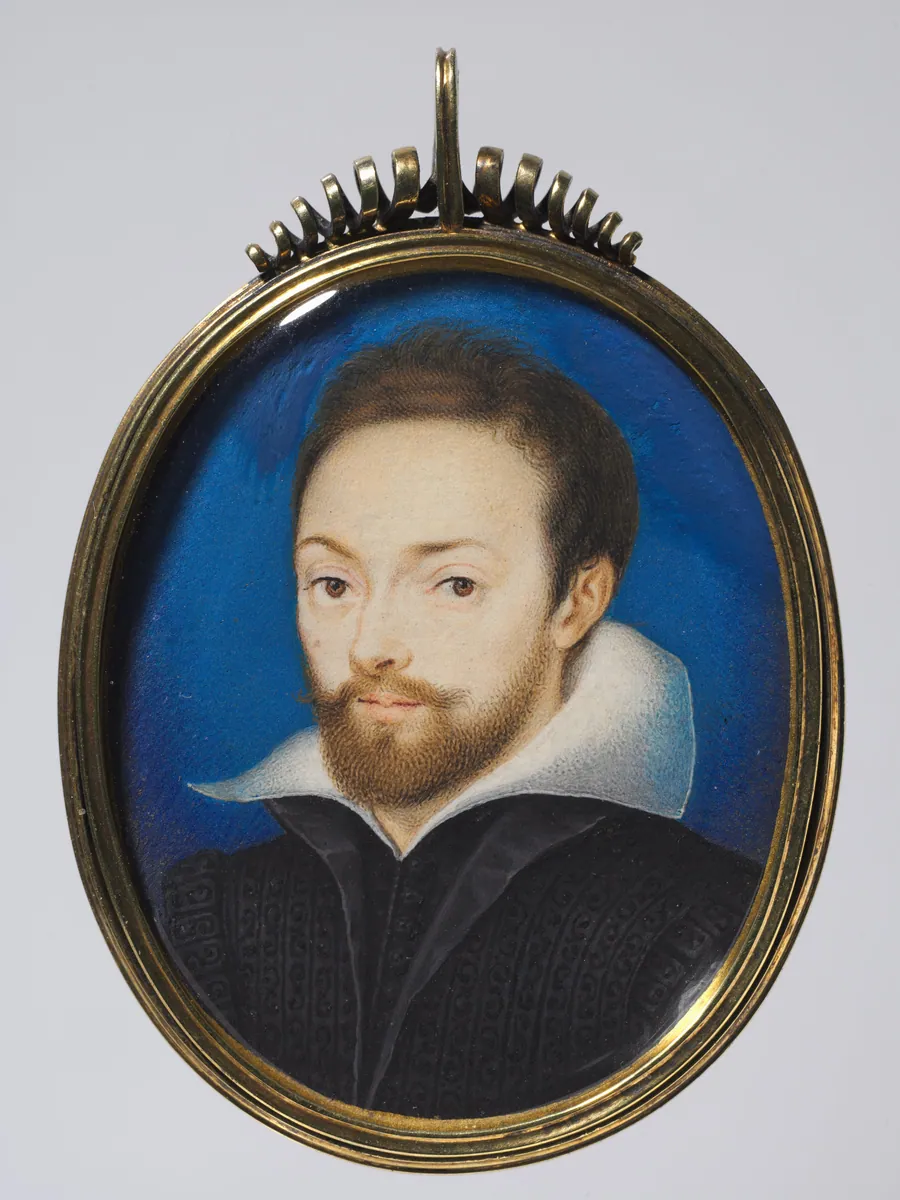 Portrait of a Man by Isaac Oliver