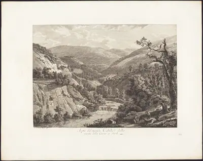 Al pié del monte Catillo, detto monte della Croce a Tivoli