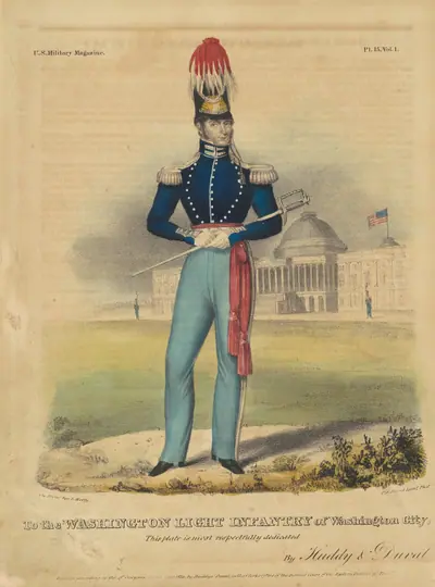 To the Washington Light Infantry of Washington City