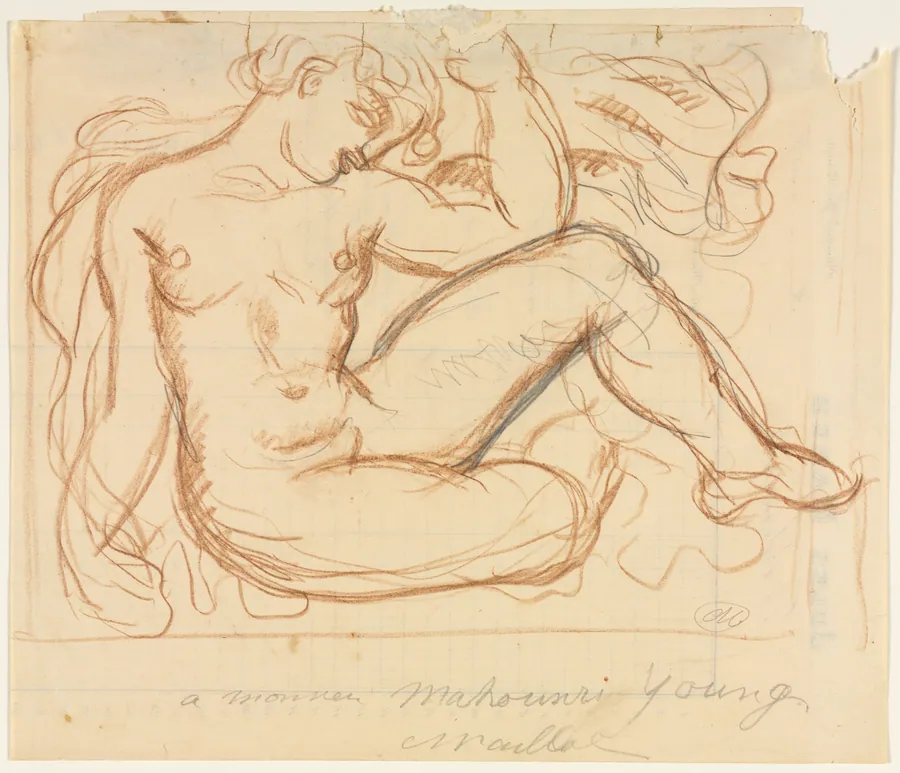 Nude Study by Aristide Maillol