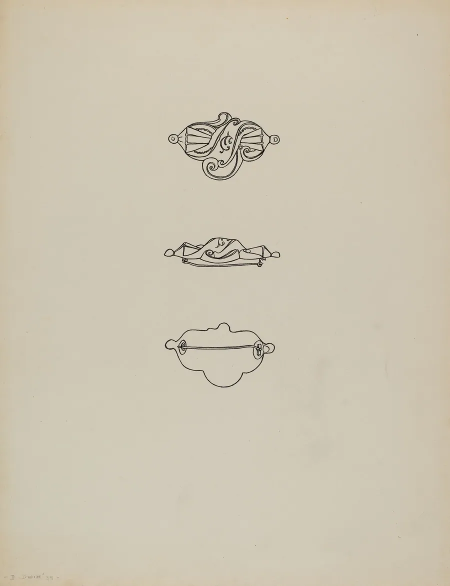 Brooch by Dorothy Dwin