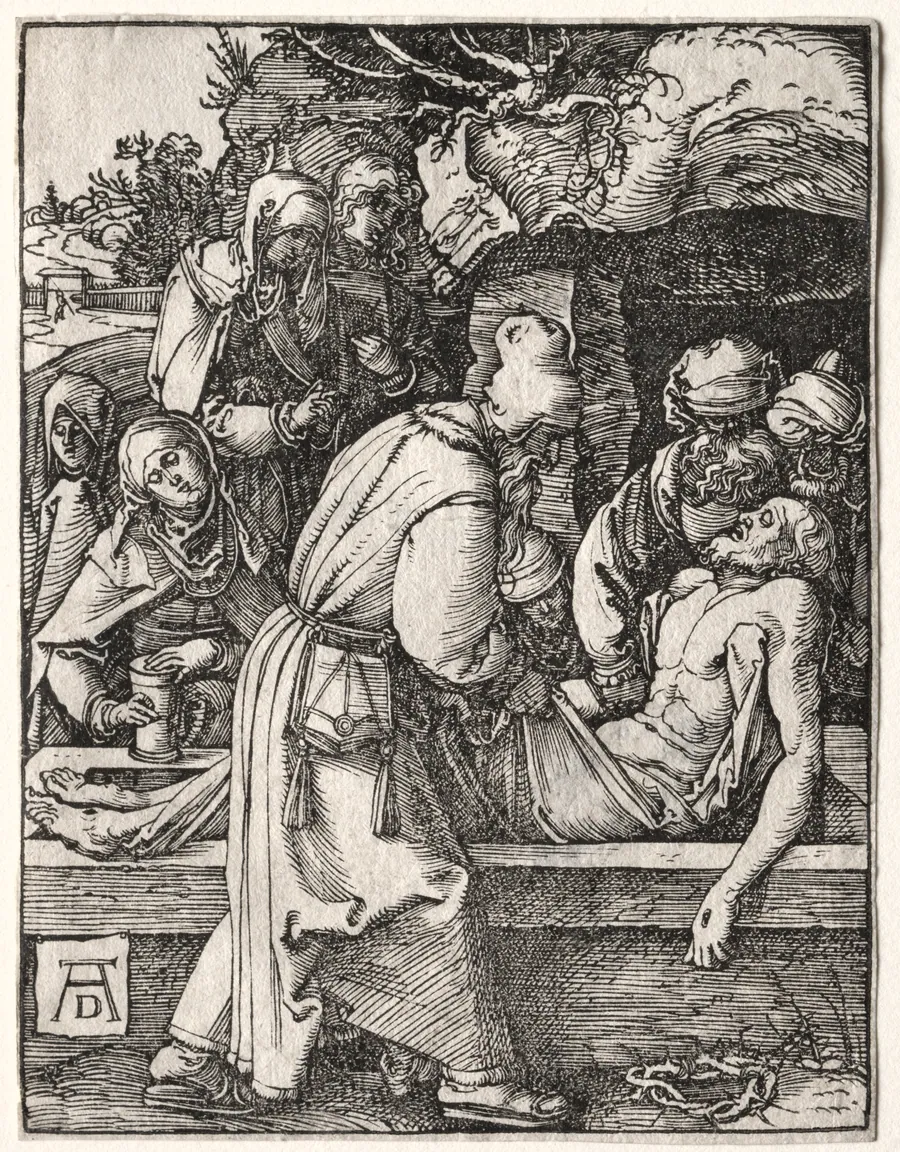 Small Passion: The Deposition by Albrecht Dürer