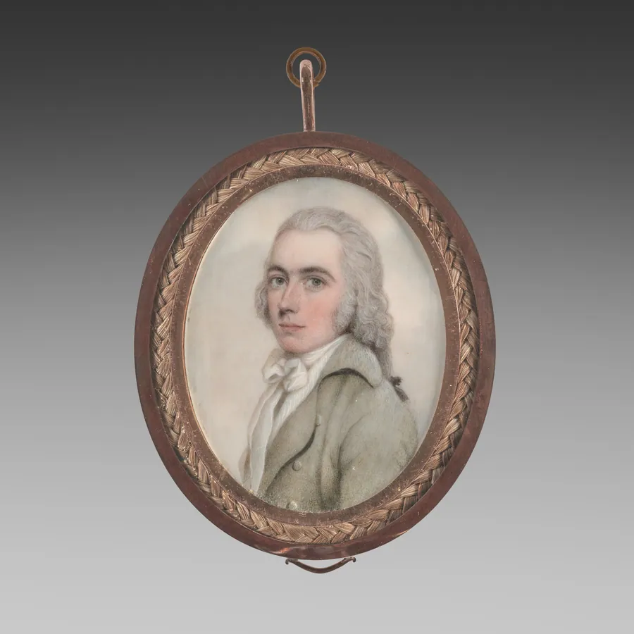 Portrait of a Man by Nathaniel Plimer