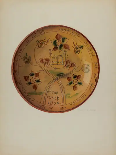 Pa. German Plate
