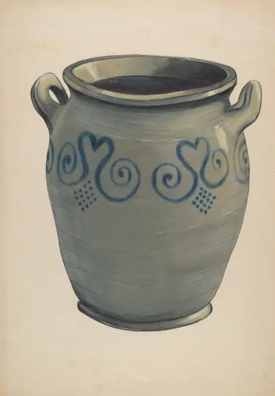 Stoneware Crock