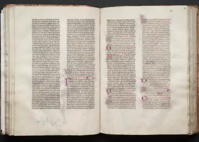 The Gotha Missal: Fol. 54v, Text
