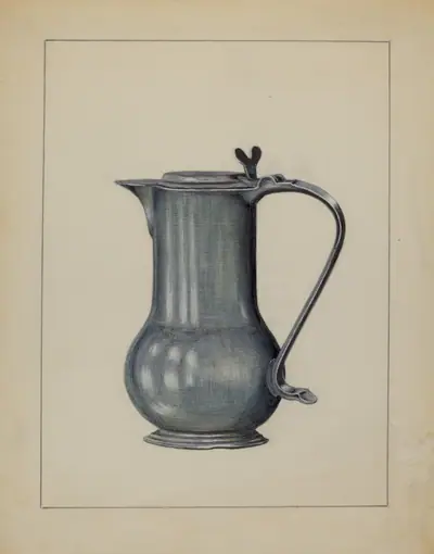 Pewter Coffee Pot