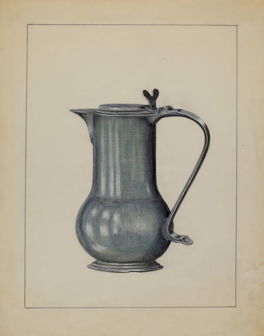 Pewter Coffee Pot by Holger Hansen