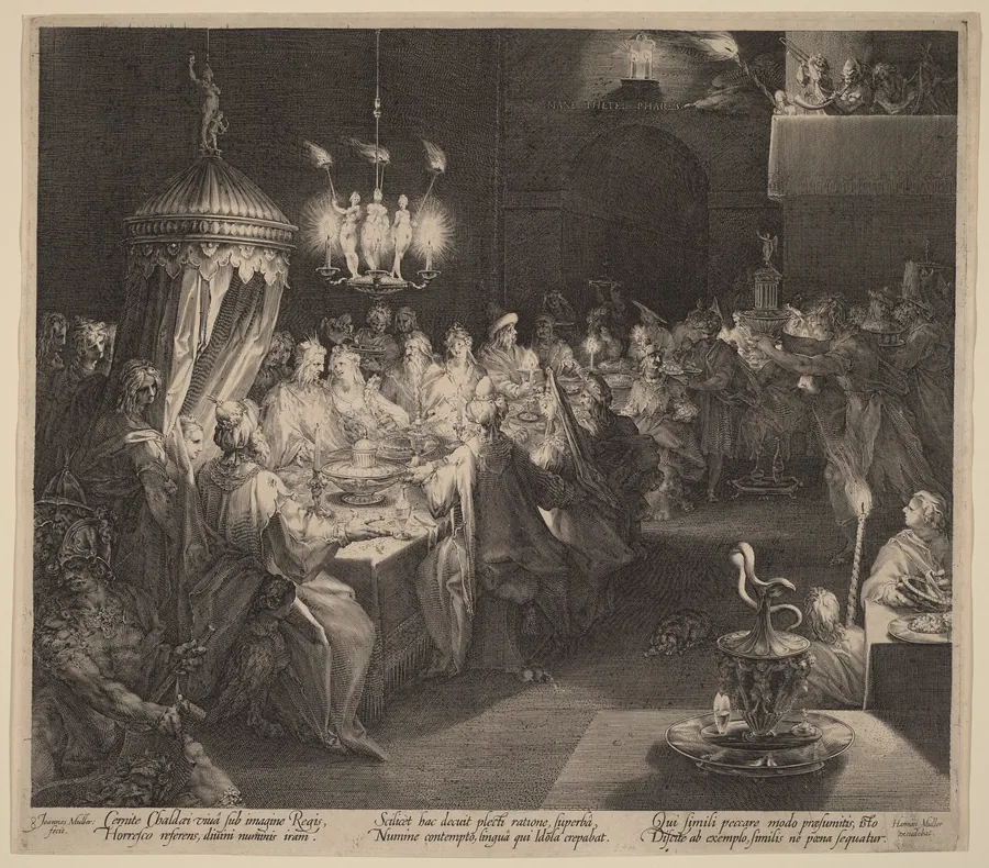Belshazzar's Feast by Jan Muller