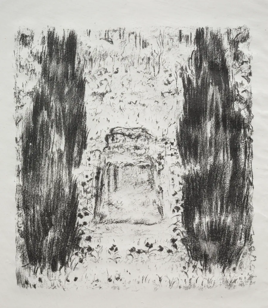 Illustration for Daphnis and Chloë by Pierre Bonnard