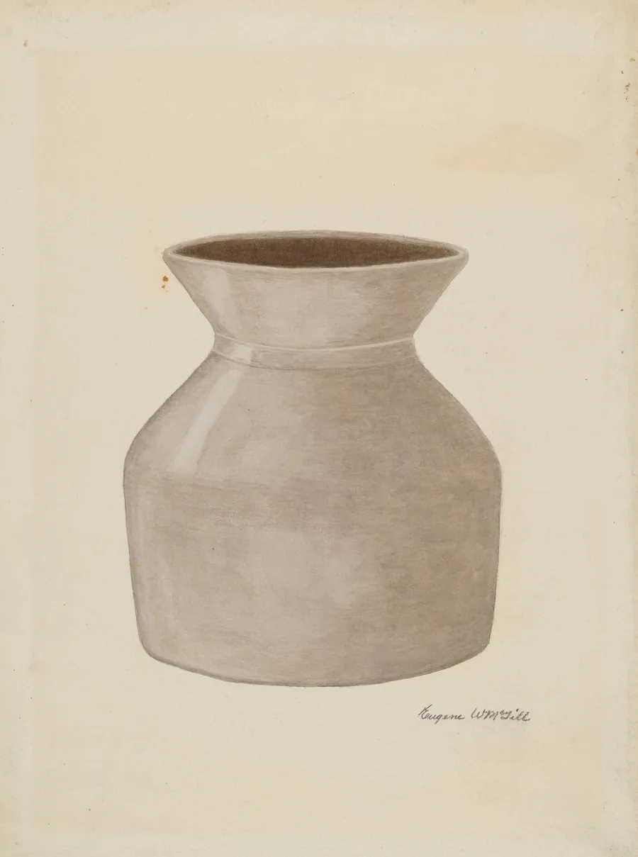 Stoneware Jar by Eugene Gill