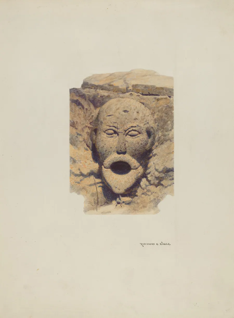Water Spout by Raymond E. Noble