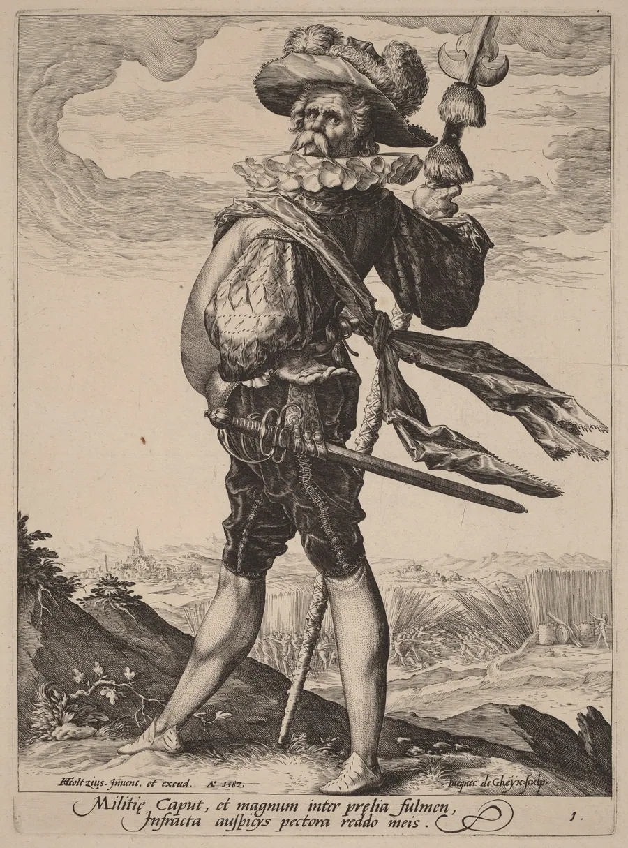 Colonel by Jacques de Gheyn II