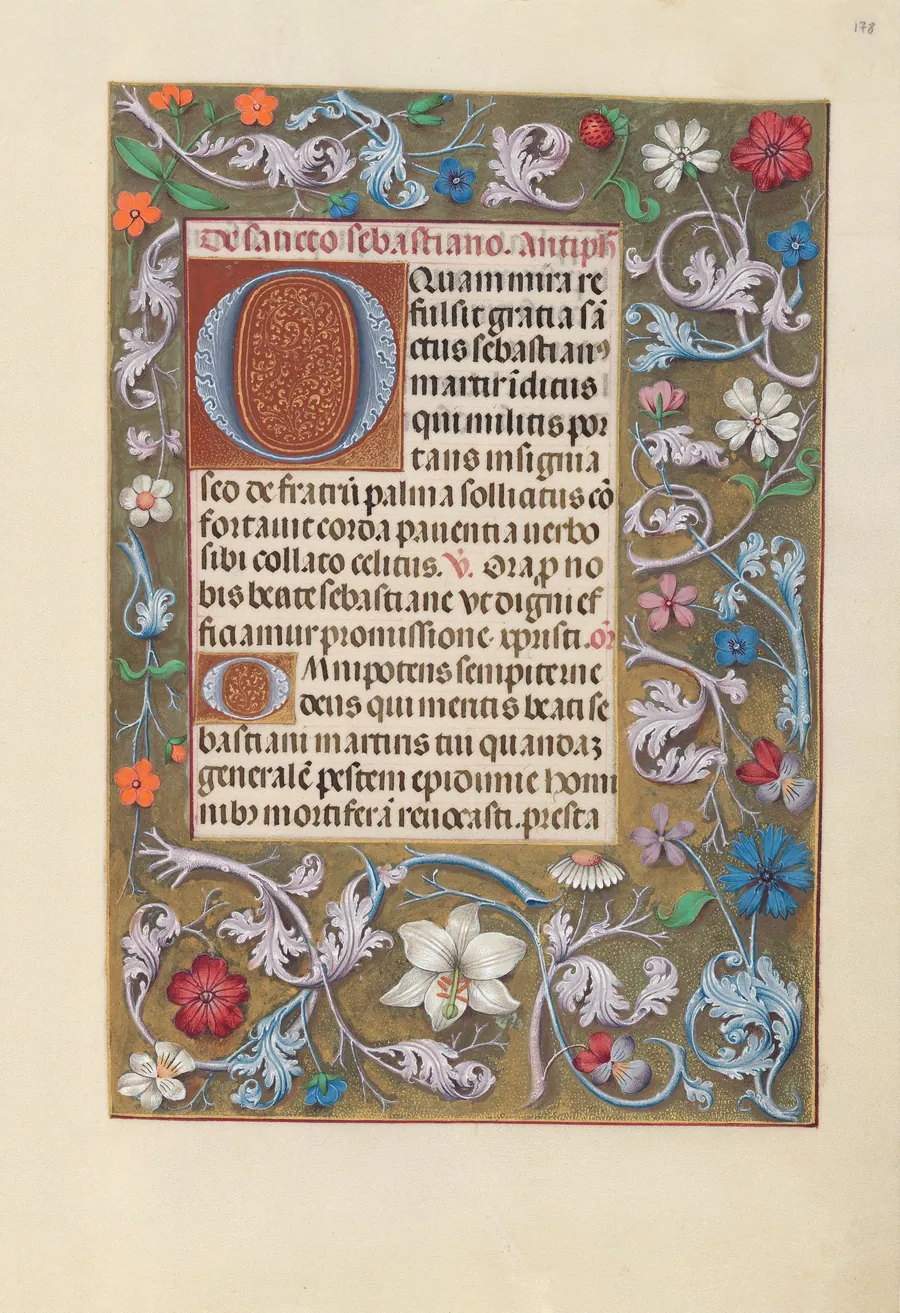 Hours of Queen Isabella the Catholic, Queen of Spain:  Fol. 178r by Master of the First Prayerbook of Maximillian