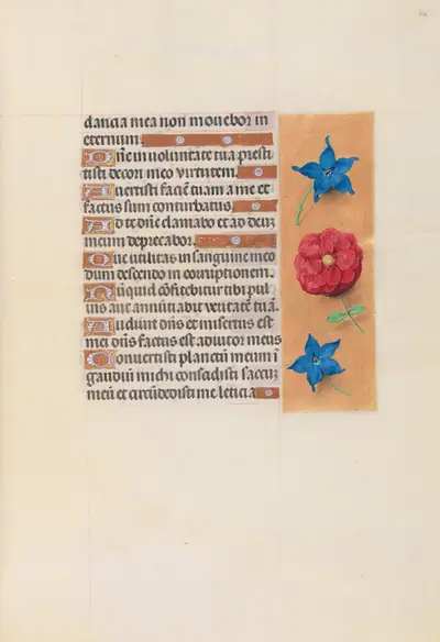 Hours of Queen Isabella the Catholic, Queen of Spain: Fol. 74r