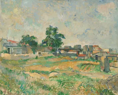 Landscape near Paris