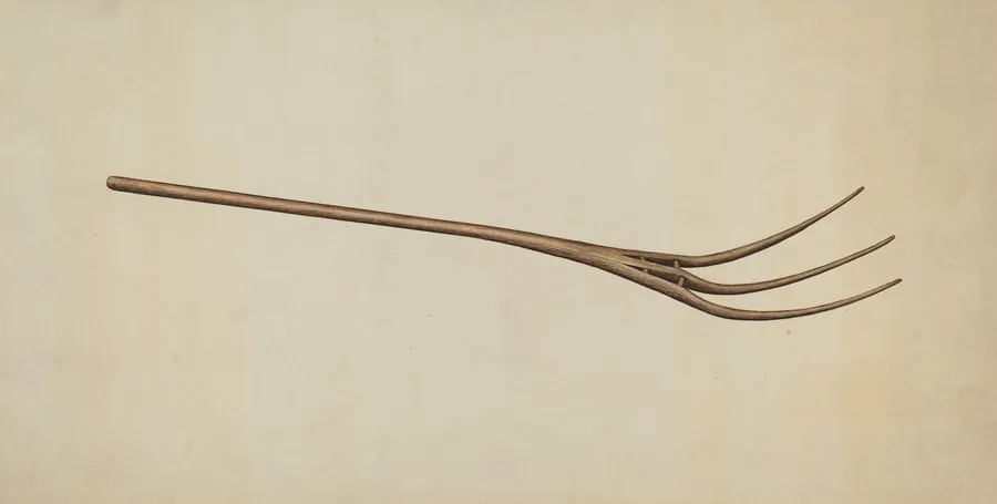 Pitch Fork by Earl Butlin