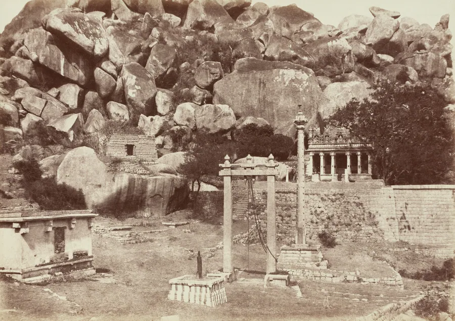 Temple, Chitradurga, India by Dr. William Henry Pigou