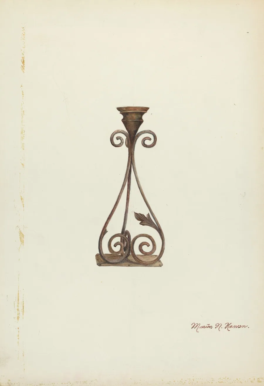 Candlesticks by Marius Hansen