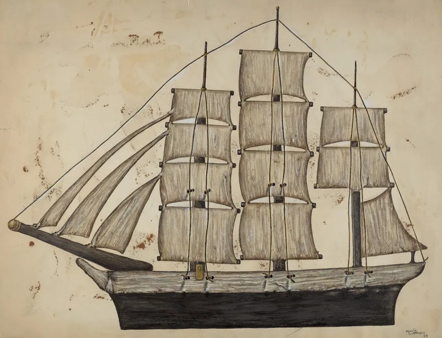 Pa. German Ship by Marie Lutrell