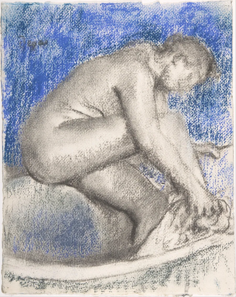 The Bath by Edgar Degas