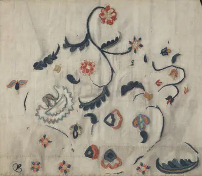 Embroidered Petticoat (Detail)