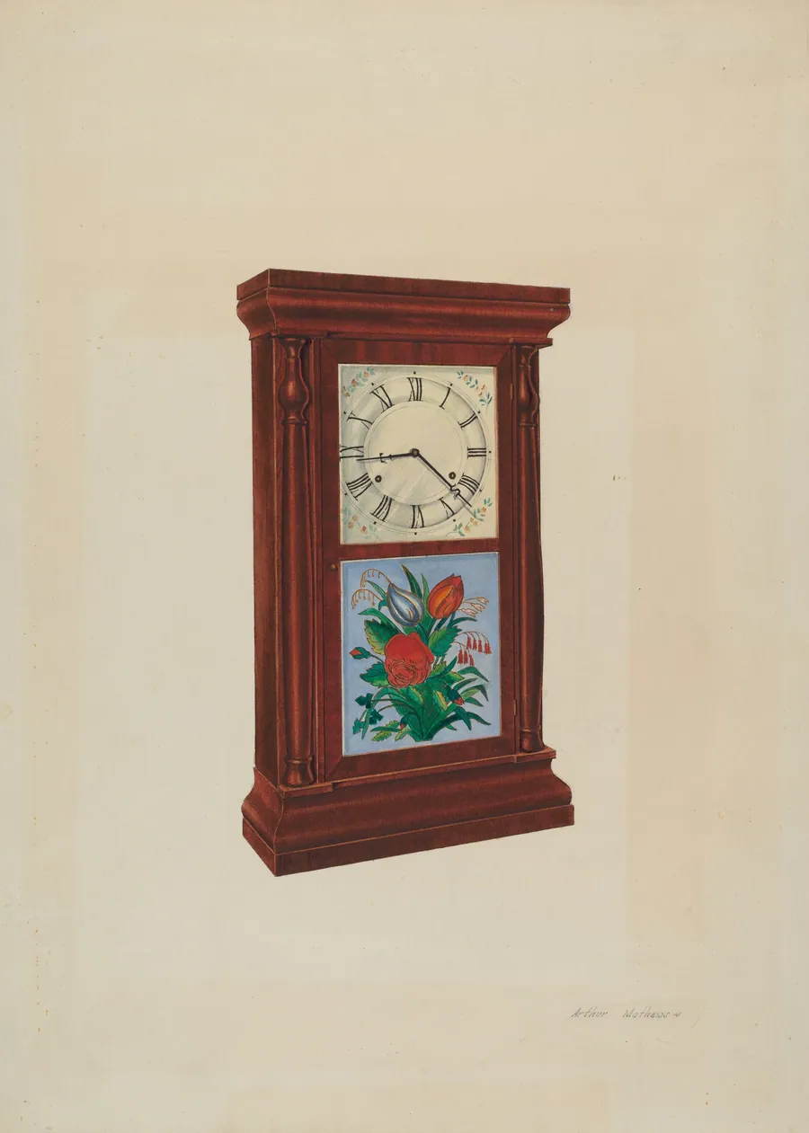 Seth Thomas Clock by Arthur Mathews