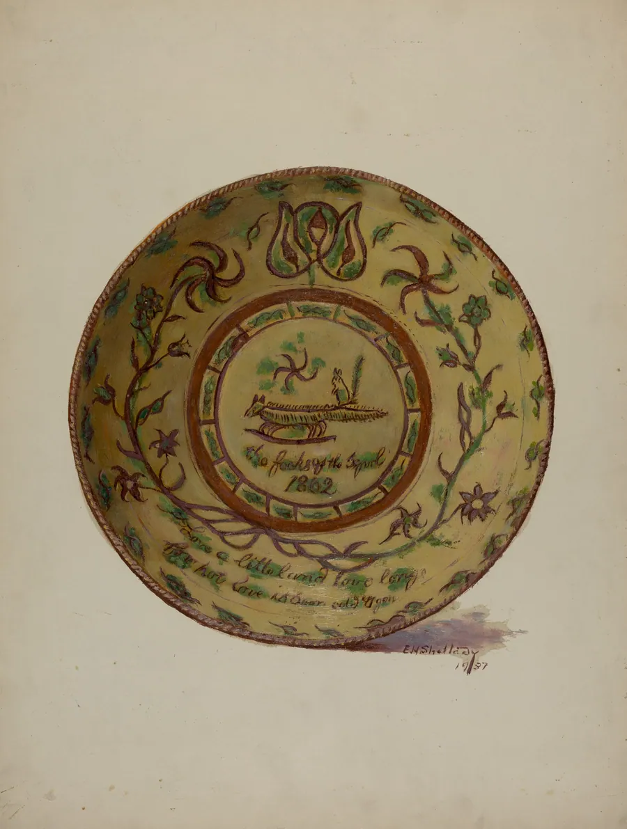 Pa. German Dish by Eugene Shellady
