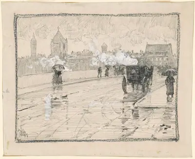Rainy Day, Boston