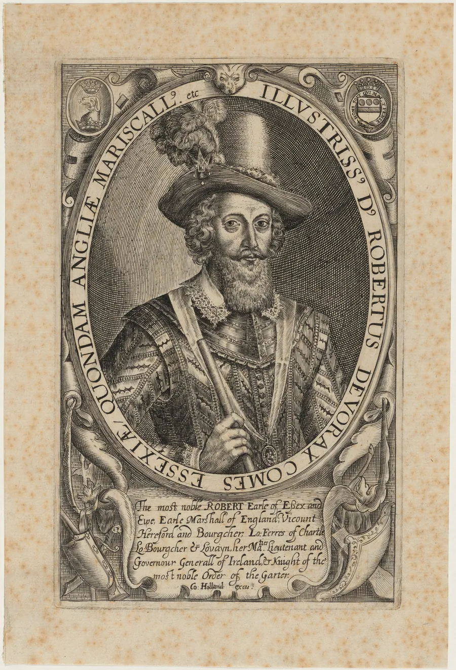Robert Devereux, Second Earl of Essex by Unknown 19th Century