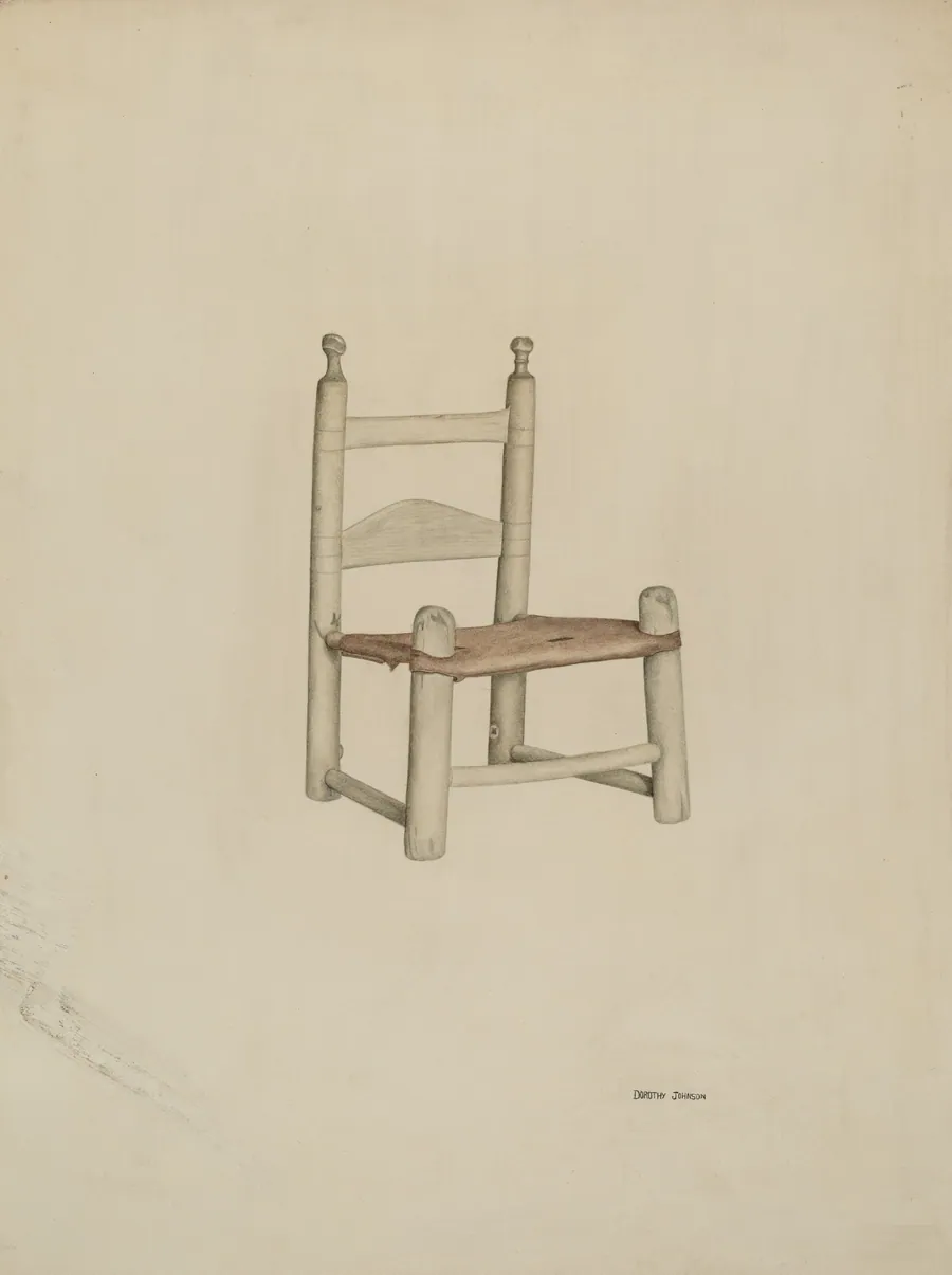 Sewing Chair by Dorothy Johnson