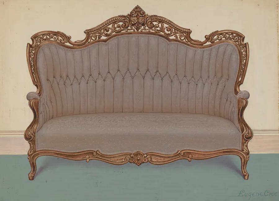 Rosewood Sofa by Eugene Croe