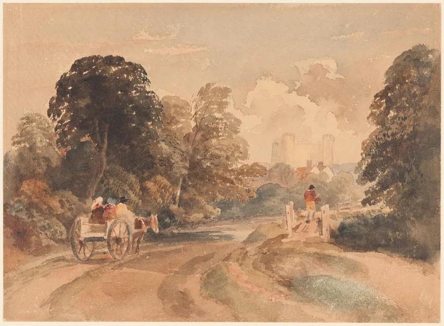 Landscape by Peter De Wint