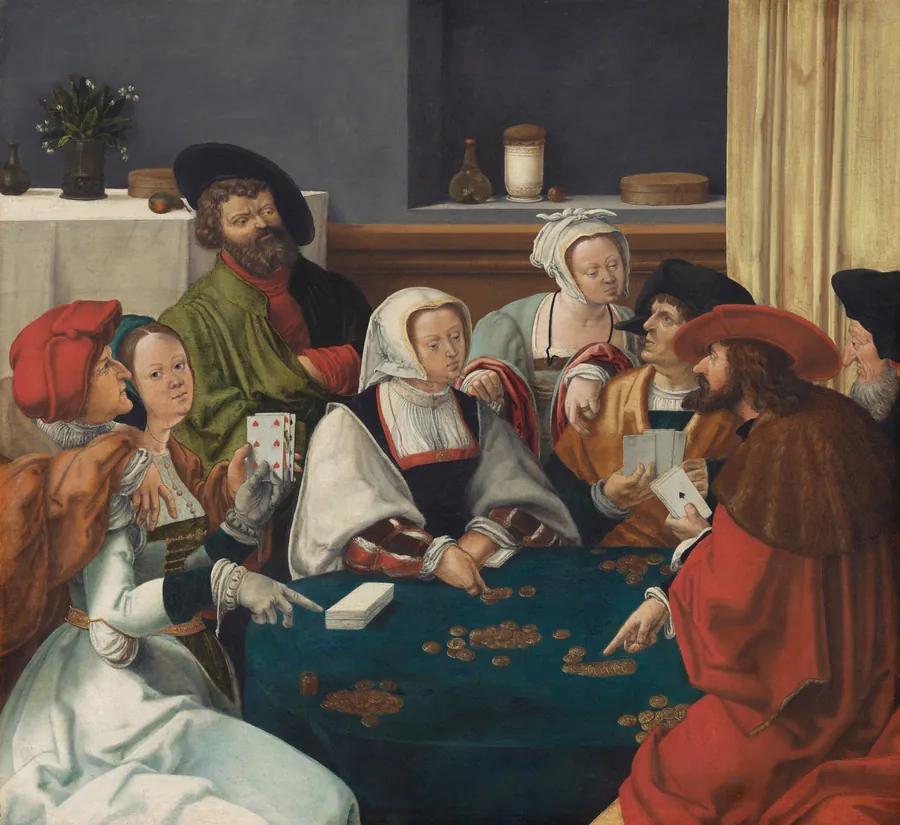 The Card Players by Anonymous Artist