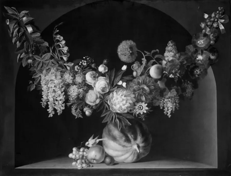 Blomsterguirlande by C.D. Fritzsch