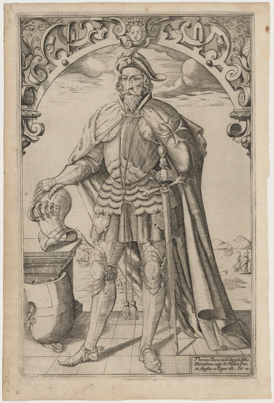 Sir Thomas Docwra, Knight of Malta by William Rogers