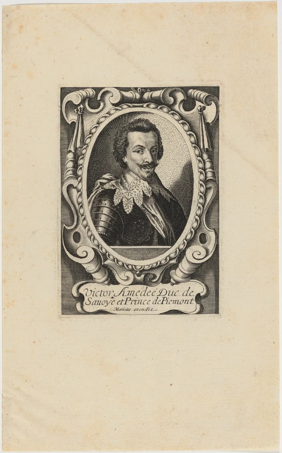 Victor Amedeo I, Duke of Savoy by Pierre-Jean Mariette