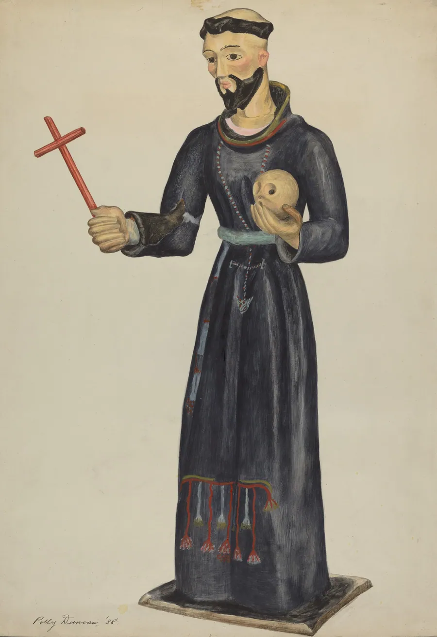 Santo (Bulto) by Polly Duncan
