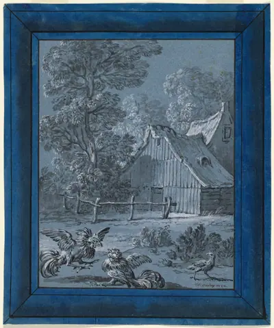 The Partridge and the Cocks
