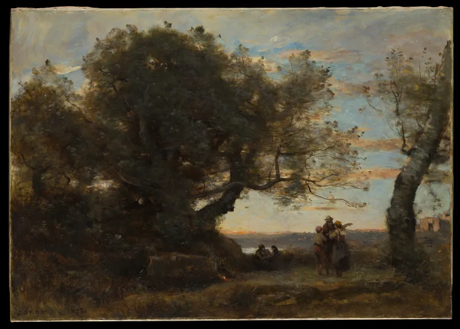 The Gypsies by Camille Corot