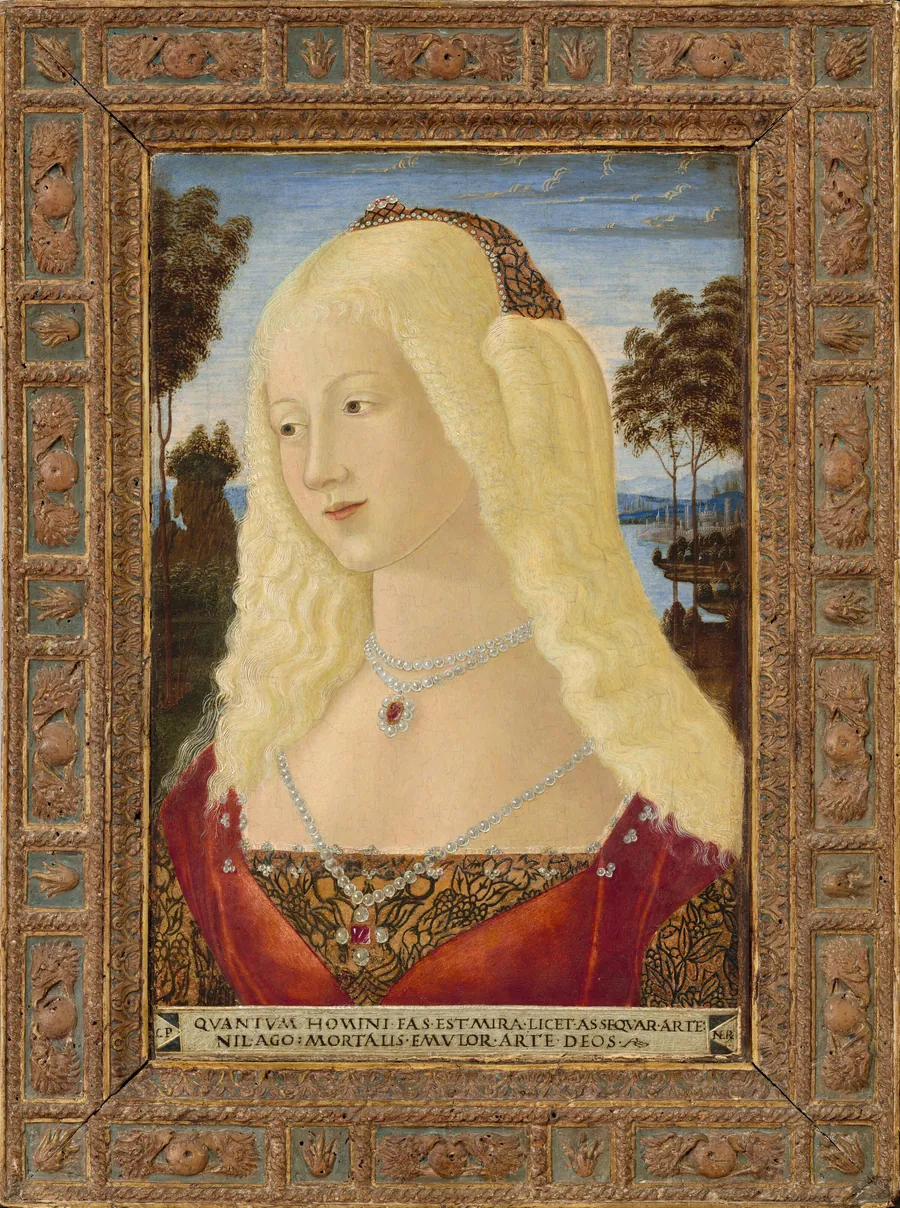 Portrait of a Lady by Neroccio de' Landi