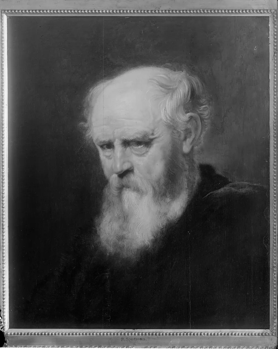En skægget olding by Pieter Claesz. Soutman