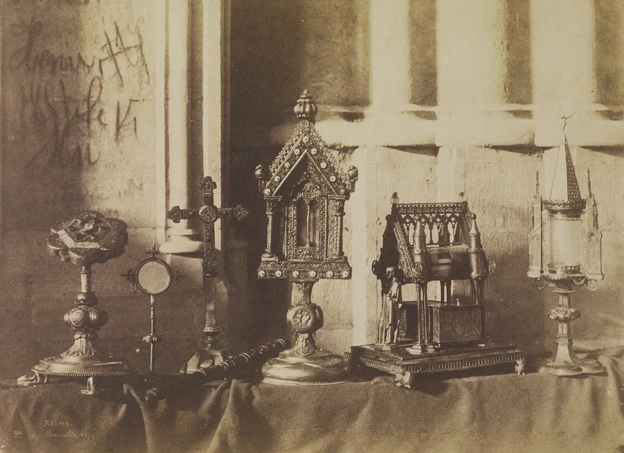 Treasury of Reims Cathedral by Charles Marville